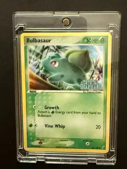Pokemon Bulbasaur Reverse Holo Crystal Guardians 46/100 50 HP Common Basic 46/10 - Image 1