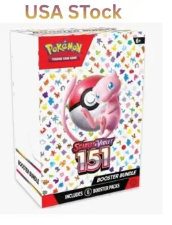 Pokemon Pokemon 151 Scarlet Violet Booster Bundle English TCG New Factory Sealed - Image 1