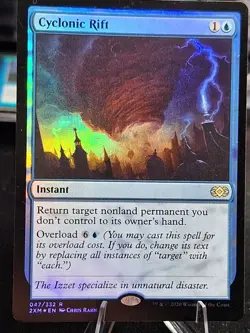 Cyclonic Rift Double Masters 2XM #47 Foil Magic Card MTG - Image 1