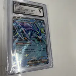 Pokemon 2023 Suicune EX TCG Card 010/034 CGC Gem Mint 9 English - Image 1