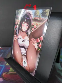 Hinata Hyuga Naruto Custom Art Card NM Anime Sexy Waifu CCG Collectible - Image 2