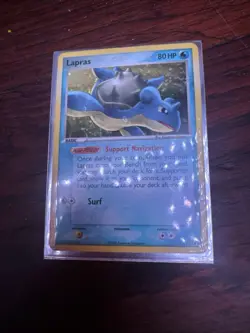 Pokemon Lapras Holo Rare Legend Maker 8/92 80 HP Surf English 2006 - Image 2