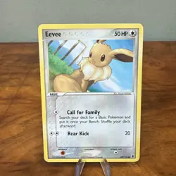 Pokemon TCG Eevee EX Delta Species 69/113 Regular Common LP - Image 1