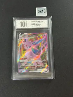 Pokemon TCG Espeon VMax 0514/14 Gem Pack Vol. 2 CBB2C Chinese NMGrade 10 - Image 1