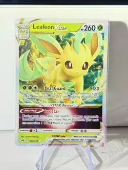 Leafeon VSTAR 014/159 Holo Full Art Pokemon Sword & Shield: Crown Zenith ENG NM - Image 1