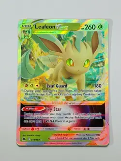 Leafeon VSTAR 014/159 Holo Full Art Pokemon Sword & Shield: Crown Zenith ENG NM - Image 3