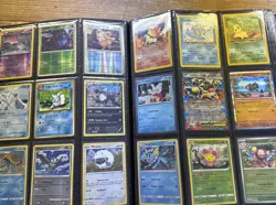 Black Binder With 540 Pokemon Cards (full Arts, Vintage, Energies) - Image 3