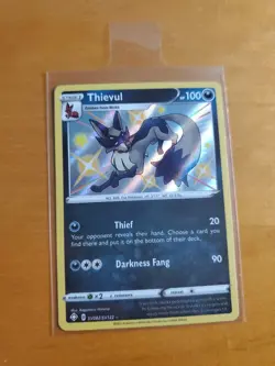 Thievul Shiny Holo Rare Shining Fates Pokemon Cards SV082/SV122 - Image 1