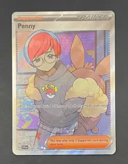 Pokemon Card Penny 239/198 Scarlet & Violet Base Set - Near Mint - Image 1