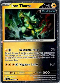 Iron Thorns - (Cosmos Holo) 062/162 Rare Miscellaneous Cards & Products NM - Image 1