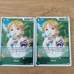 2x Nami | EB02-017 | English| Anime 25th Collection One Piece Card - Image 1