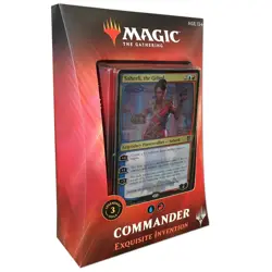 NEW SEALED Magic the Gathering Commander 2018 EXQUISITE INVENTION U/R Deck 630509632244 - Image 1