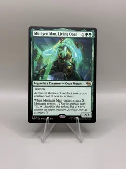 MTG Mutagen Man, Living Ooze (Extended Art) Non-Foil x1 #0273 - TMNT - Image 1