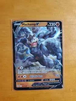 MACHAMP V - POKEMON ASTRAL RADIANCE - FULL ART - ULTRA RARE 072/189 - Image 1