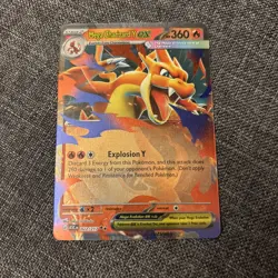 Mega Charizard Y ex 022/217 Me: Ascended Heroes Pokemon NM Pack Fresh - Image 1