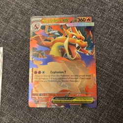 Mega Charizard Y ex 022/217 Me: Ascended Heroes Pokemon NM Pack Fresh - Image 3