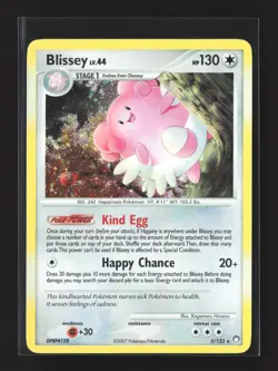 Pokemon Mysterious Treasures #5/123 Holo Rare Blissey - Image 1