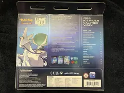 Pokemon League Battle Deck Ice Rider Calyrex VMax Factory Sealed - Image 2