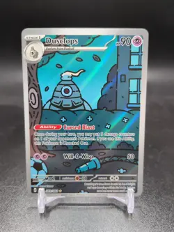 Pokemon Dusclops 069/064 Illustration Rare Holo Sv: Shrouded Fable 90 HP Ability - Image 1