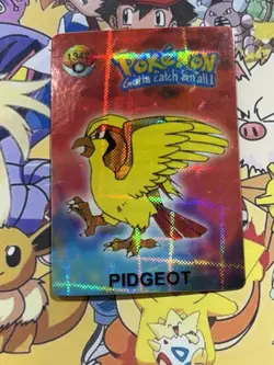 Pokemon Vintage Pocket Monsters Vending HOLO Prism Sticker 1998 Nintendo Japan - Image 1