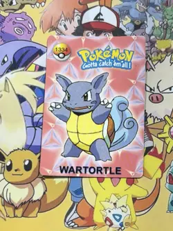 Pokemon Vintage Pocket Monsters Vending HOLO Prism Sticker 1998 Nintendo Japan - Image 2