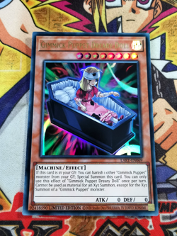 Gimmick Puppet Dreary Doll lart-en069 Ltd Ed (NM) Ultra Rare Yu-Gi-Oh! - Image 1
