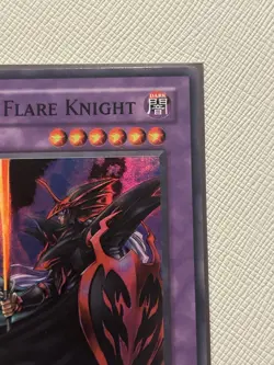 Yugioh Dark Flare Knight DCR 1st Edition Super Rare VLP - Image 3