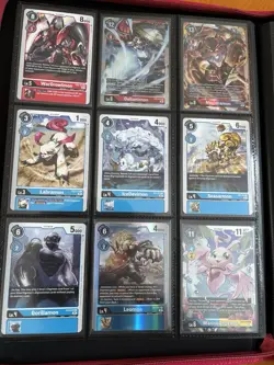 Digimon Card Game EX2 Digital Hazard Complete Base Set C + U + R + SR - Image 2
