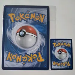 Oversized JUMBO Alolan Exeggutor V SWSH295 HOLO Black Star Promo pokemon Card - Image 3