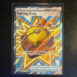 Pokemon Card Fighting Gong 168/132 Mega Evolutions Trainer Near Mint - Image 1