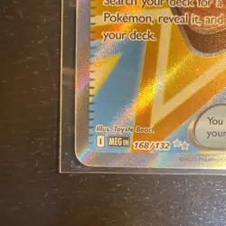 Pokemon Card Fighting Gong 168/132 Mega Evolutions Trainer Near Mint - Image 4