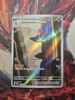 Pokemon TCG Charmeleon 169/165 SV: Scarlet & Violet 151 Illustration Rare IR NM - Image 1