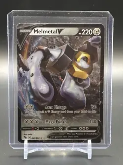 Melmetal V 047/078 Ultra Rare Holo Pokemon Go NM - Image 1