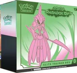 Pokemon Paradox Rift Elite Trainer Box Iron Valiant Scarlet & Violet ETB Sealed - Image 1