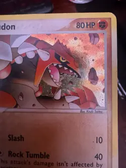 POKEMON GROUDON 5/106 EX EMERALD HOLO RARE BASIC FIGHTING 80HP - Image 5