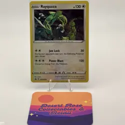 Pokemon TCG Rayquaza SWSH029 Promo Pixel Cosmos Holo - Image 1
