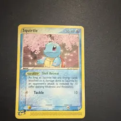 Nintendo Pokemon Squirtle EX Team Magma vs Team Aqua 46/95 50 HP Common Eng - Image 1