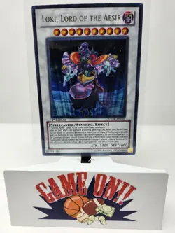 YuGiOh Loki, Lord of the Aesir STOR-EN039 1st Edition Ultra Rare NM - Image 1