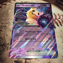 Pokemon S&V-JTG Mimikyu ex 069/159 Jumbo Oversized Promo Ultra Rare Holo Stamped - Image 1