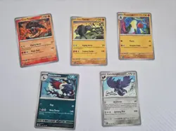 Pokemon PAL Inverted Back Error 5 Card Lot for user sebabo_3586 - Image 1