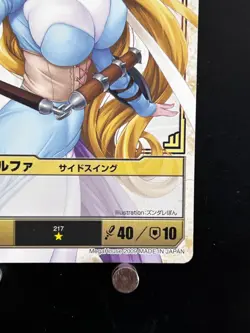 Melpha Side Strike Queen's Blade The Duel Trading Card #217 Hobby JAPAN TCG - Image 4