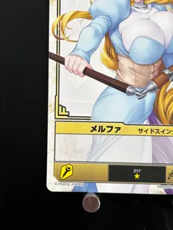 Melpha Side Strike Queen's Blade The Duel Trading Card #217 Hobby JAPAN TCG - Image 5