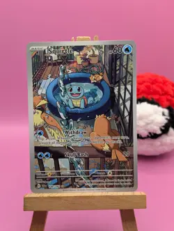 Squirtle - 148/142 - Pokemon TCG Stellar Crown Illustration Rare Card - Image 2