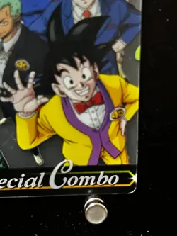 Son Goku Roronoa Zoro Dragon Ball One Piece Jump Magazine 40th Anniversary Card - Image 5