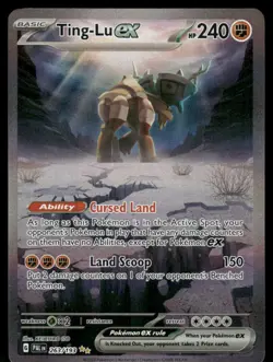 Pokemon Cards Ting-Lu ex 263/193 Paldea Evolved Special Illustration Rare NM - Image 1