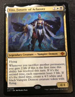 Vito, Fanatic Of Aclazotz - LcI - MTG - EN - NM - 0243 - Image 1