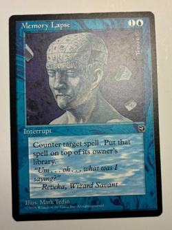 MTG Homelands Memory Lapse 32A NM common - Image 1