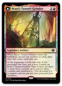Brass's Tunnel-Grinder #135 (Foil) (LP) Lost Caverns of Ixalan LCI Magic MTG - Image 1