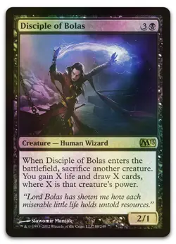 Disciple of Bolas #88 (Foil) (LP) Magic 2013 M13 Magic MTG - Image 1