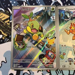 Pokemon TCG First Partners Sinnoh Turtwig MEP 040 Piplup 042 Chimchar 041 NM - Image 2
